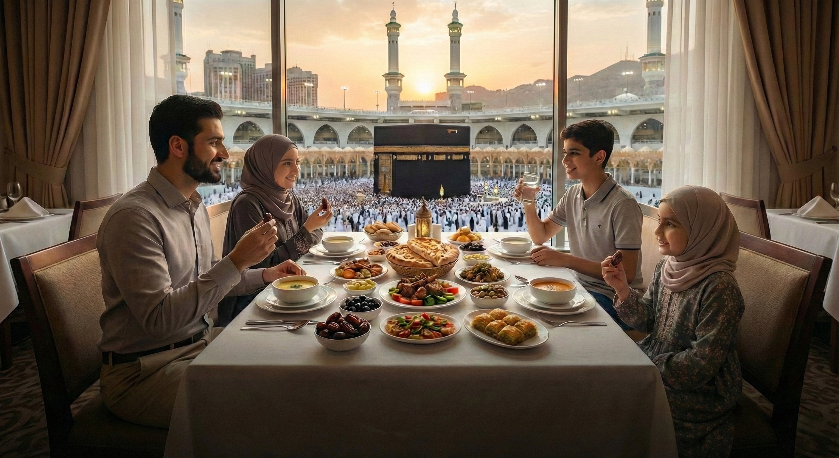 Ramazan Ayı Umre Organizasyonu: İftar ve Sahur Programlarının Detayları