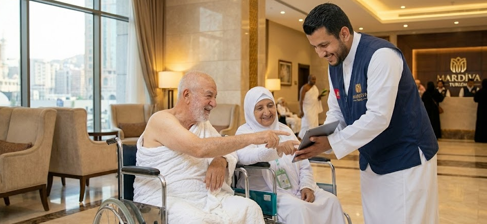 Yaşlı ve Engelli Misafirlerimiz İçin Umre Sürecinde Sağlanan Kolaylıklar